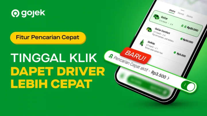 Fitur Pencarian Cepat Gojek