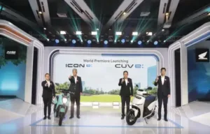 Peluncurkan Motor Listrik Honda ICON e: dan CUV e: