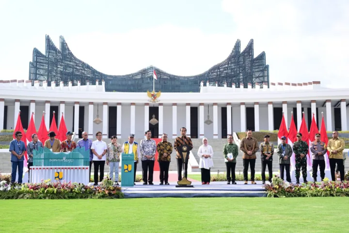 Peresmian Istana Negara Ibu Kota Nusantara IKN