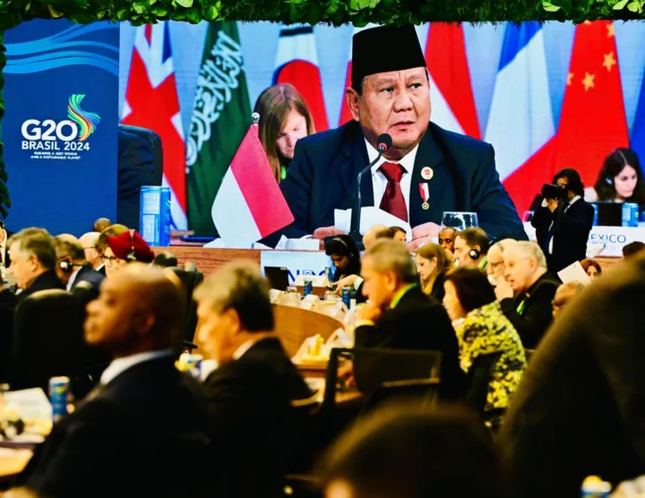 Presiden Prabowo di KTT G20 Brasil