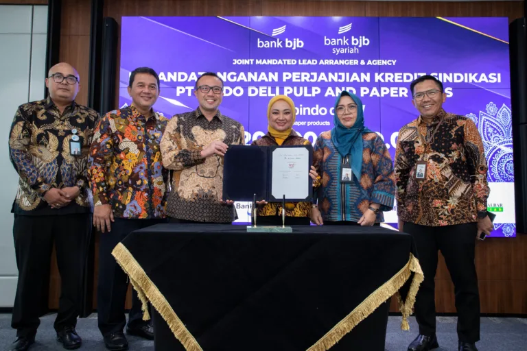 Bank bjb dan PT Pindo Deli Pulp and Paper Mills