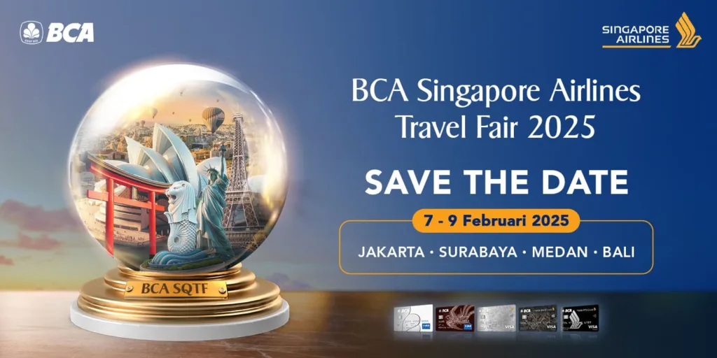 BCA Singapore Airlines Travel Fair Februari 2025