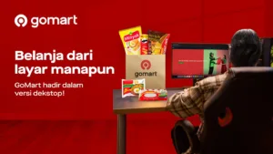 GoMart hadir dengan versi dekstop di browser