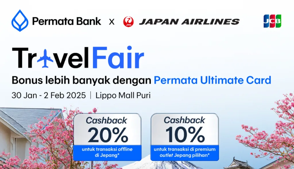 Japan Airlines Travel Fair Permata Bank 30 Januari - 2 Februari 2025