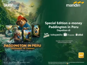 Paddington in Peru kartu E-money