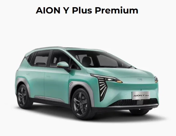 AION Y Plus Premium mobil listrik