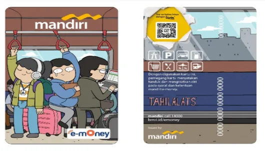 Mandiri e-Money edisi Transportasi X Tahilalats