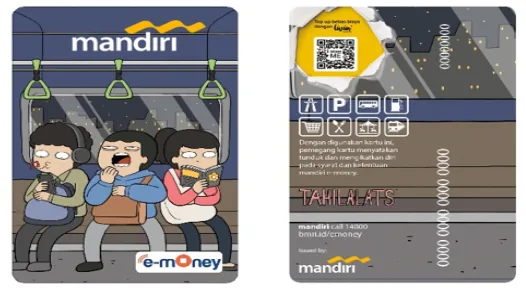 Mandiri e-Money edisi Transportasi X Tahilalats