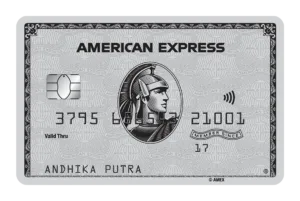 Kartu Kredit BCA American Express Platinum AMEX contactless