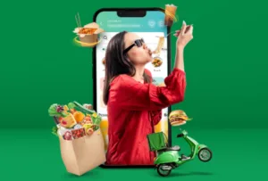 Grab GrabFood dan GrabMart