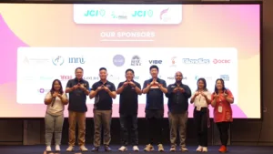 Event JCI Indonesia Leadership Academy, diadakan di Harris Hotel & Convention Cibinong City Mall Bogor pada 23-25 Mei 2025.