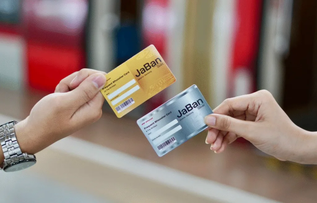 Frequent Whoosher Card, Kartu kereta cepat Whoosh