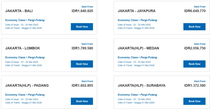 Garuda Indonesia Mandiri Travel Deals Gandaria City Mei 2025