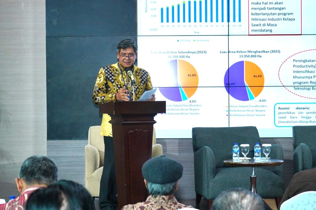 Direktur Jenderal Industri Agro Kemenperin, Putu Juli Ardika berbicara pulp dan kertas garam.