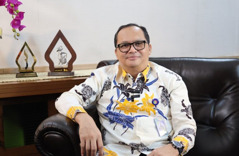 Kepala Badan Standardisasi dan Kebijakan Jasa Industri (BSKJI) Kemenperin, Andi Rizaldi bicara tentang industri kulit.