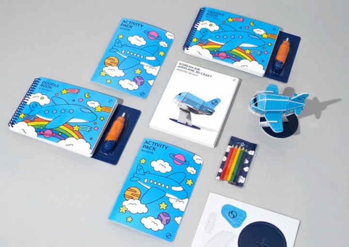 Amenity Korean Air untuk Anak-anak