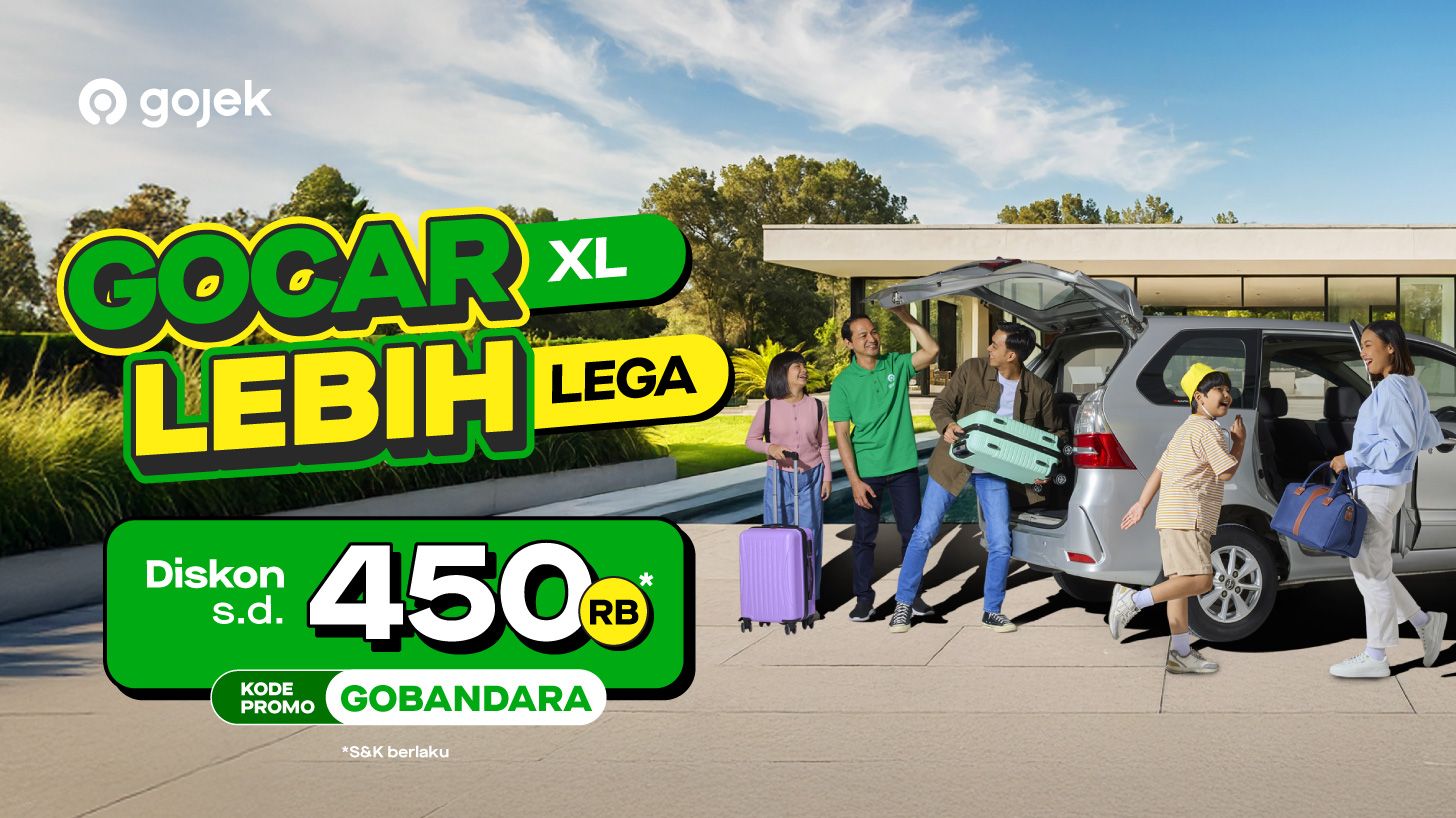 Promo gocar untuk ke bandara