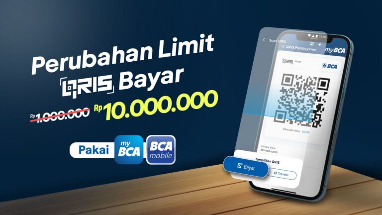 Kenaikan limit transaksi QRIS BCA