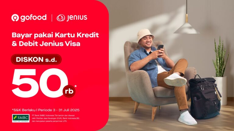Promo GoFood dengan Kartu Kredit dan Kartu Debit Jenius BTPN