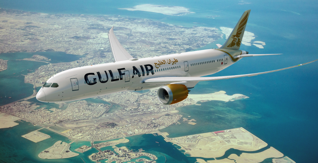 Boeing 787 Dreamliner Gulf Air.