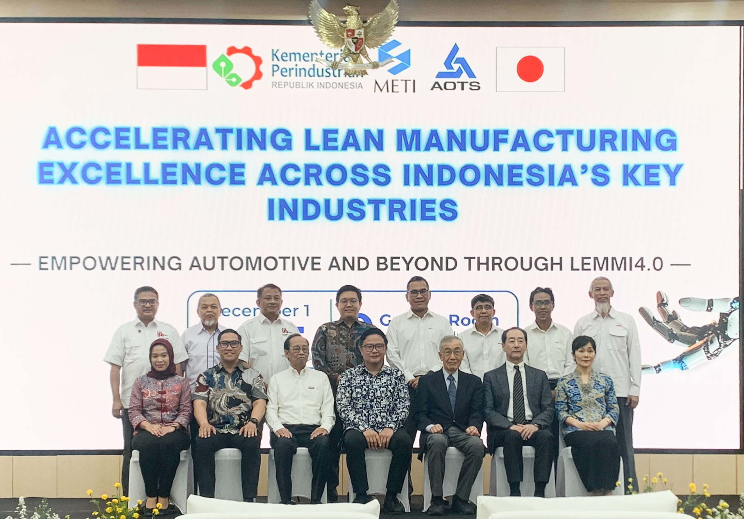 Accelerating Lean Manufacturing Excellence across Indonesia’s Key Industries — Empowering Automotive and Beyond through LeMMI 4.0 Kemenperin